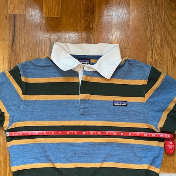 Patagonia L/S Rugby Striped Shirt, Like New - Picture 8 of 8